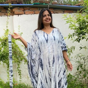 Cotton Nursing gown, Hospital gown,Kimono Robes for Women Indian Dressing Gown Unisex Blockprint Beach Cover ups Bridesmaid Gifts