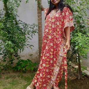 Cotton Kaftan ,Caftan , Vacation Kaftan plus size dress Caftan, Kaftan, plus size kaftan , Kaftans for women, Moroccan kaftan, Plus size