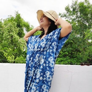 Kaftan maxi dress, Cotton Caftan, Indian dress, Caftan dress, Kaftan, Plus size dress, Plus size maxi dress , Cotton Caftan Maxi Dress