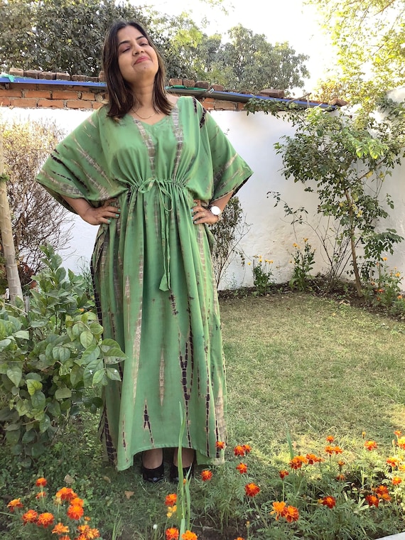 kaftan maxi dress