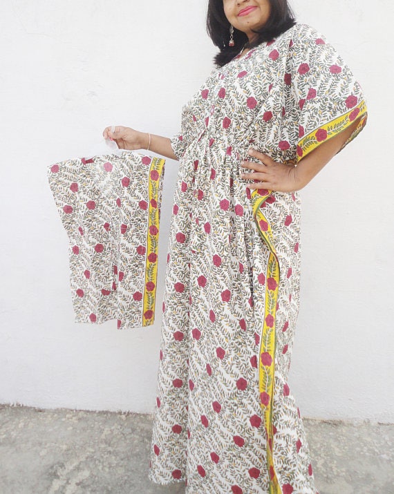 kaftan cotton dresses