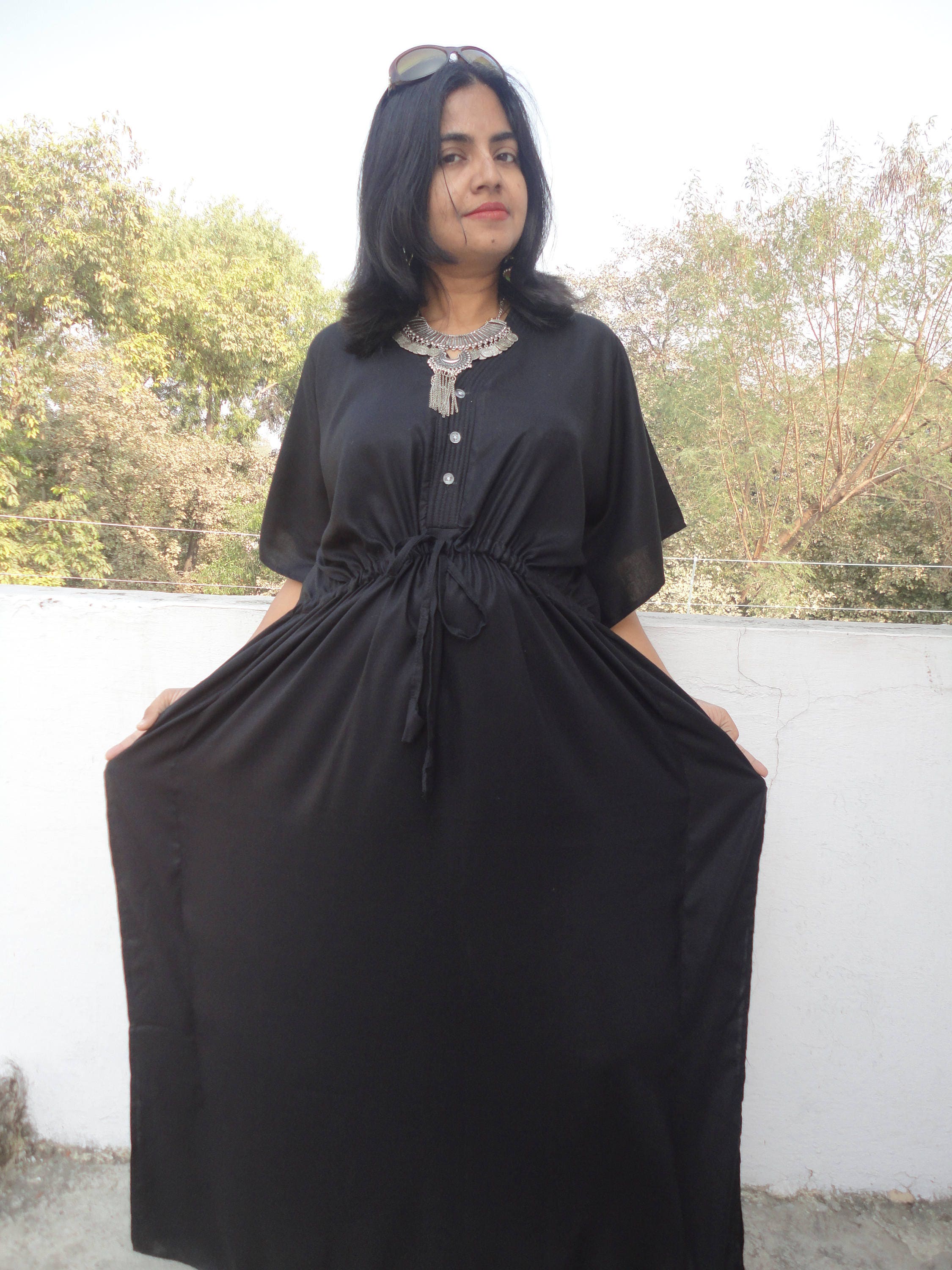 long black kaftan