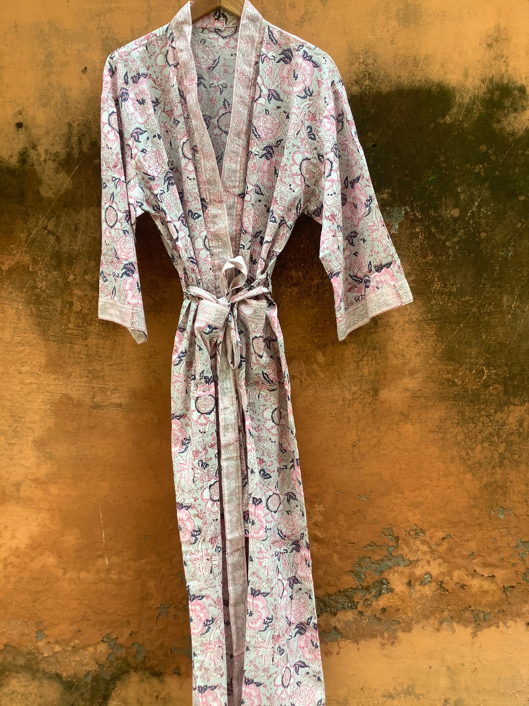 Abito caftano in cotone egiziano blu navy, caftani per donne, abito caftano boho, caftani per donne, lungo caftano estivo, caftani, caftano all'ingrosso per il tuo negozio