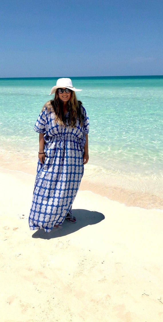 L-Peach Donna Abito Lungo Da Spiaggia Parei Copricostume Copribikini Cover Up Beachwear 119955343