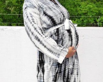 Maternity hospital gown, Hospital gowns, Maternity gown, Delivery gown, Nursing gown, pregnancy gown, breastfeeding gown