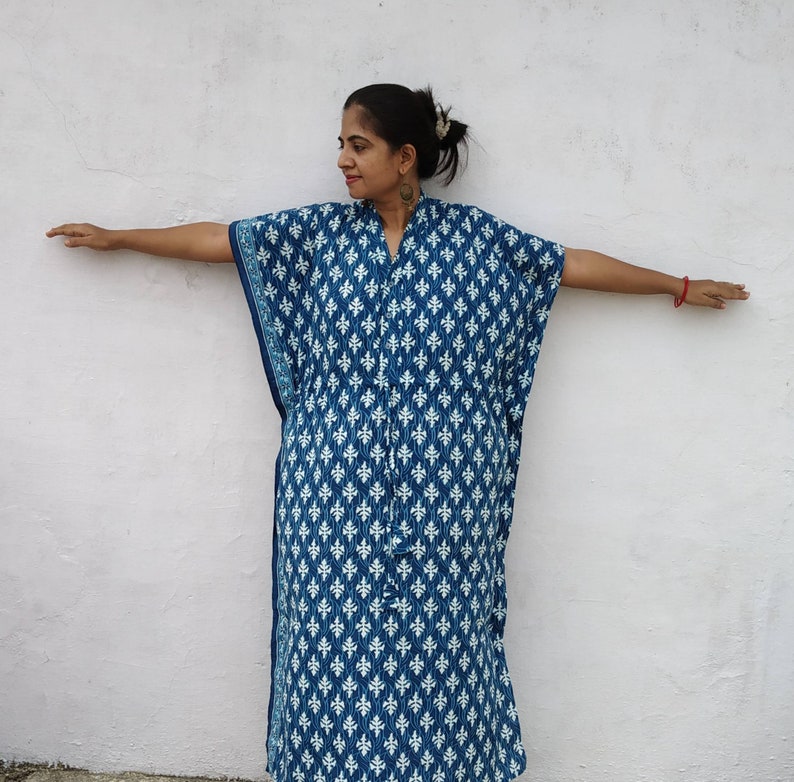 feeding kaftan gown