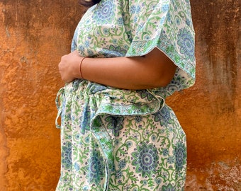 Abito da gravidanza Abito premaman Abito da ospedale nero consegna caftano donna boho maternità caftano maxi abito da spiaggia copricostume abbigliamento donna