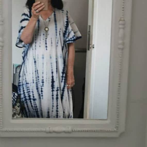 chinese dress ladies Modern Oversize Silk Kaftan Maxi Dress, Silk Dress, Loose Dress, Home –  L'atelier de Sonja main image 0