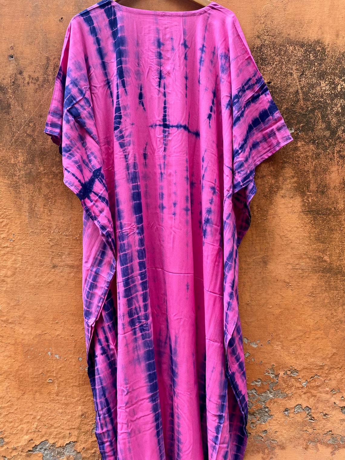 Tie dyed Kaftan Caftan cotton Kaftan plus size dress Caftan | Etsy