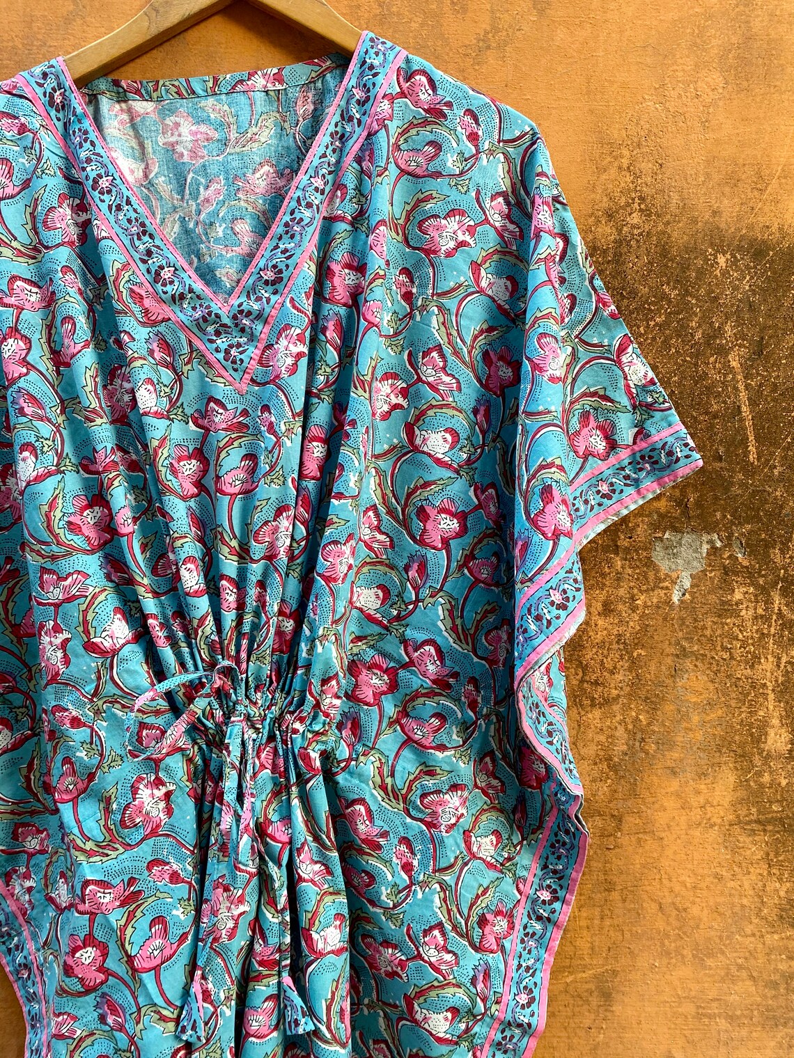 Caftan dress Plus size caftan Kaftan dress Kimono Cotton Etsy