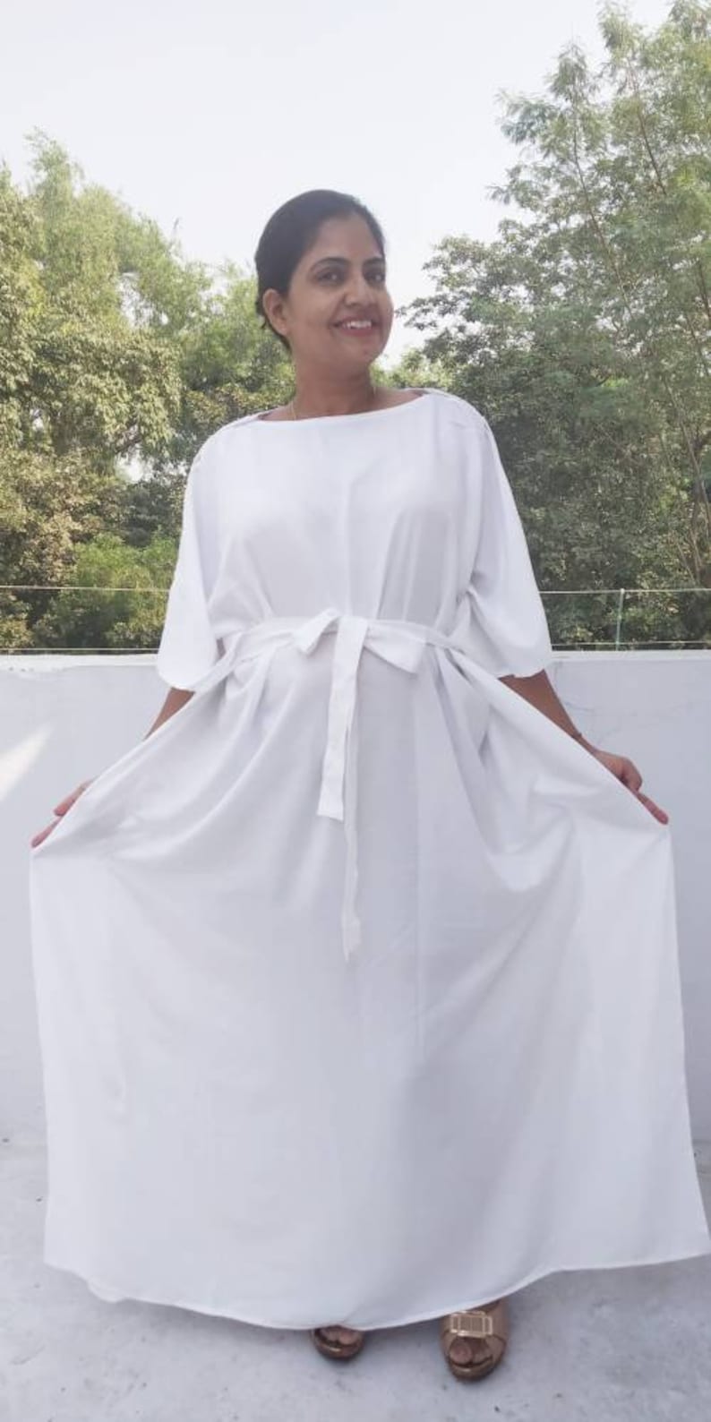 plus size delivery robe