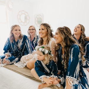 Cotton Kimono Robes for Women Indian Dressing Gown Unisex Blockprint Beach Cover ups Bridesmaid Gifts Bridesmaid robes Indian handblock