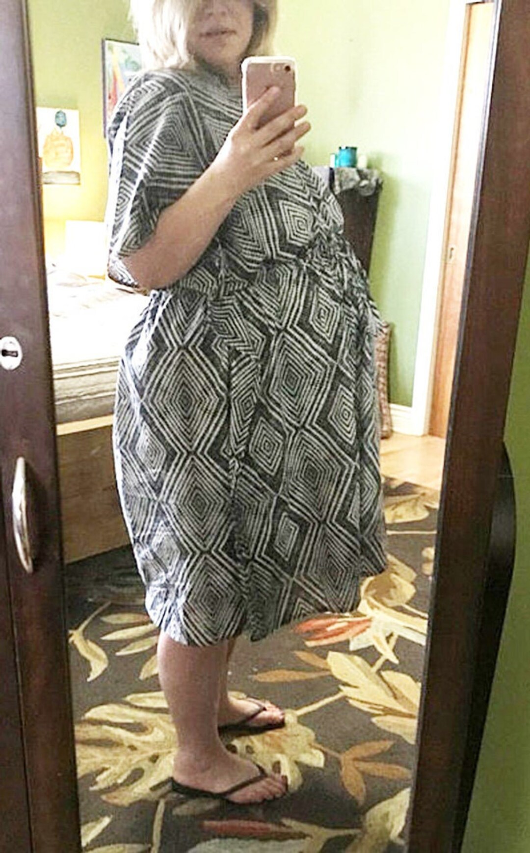 Maternity Hospital Gown, Birthing Gown, Labor and Delivery Gown, Labor