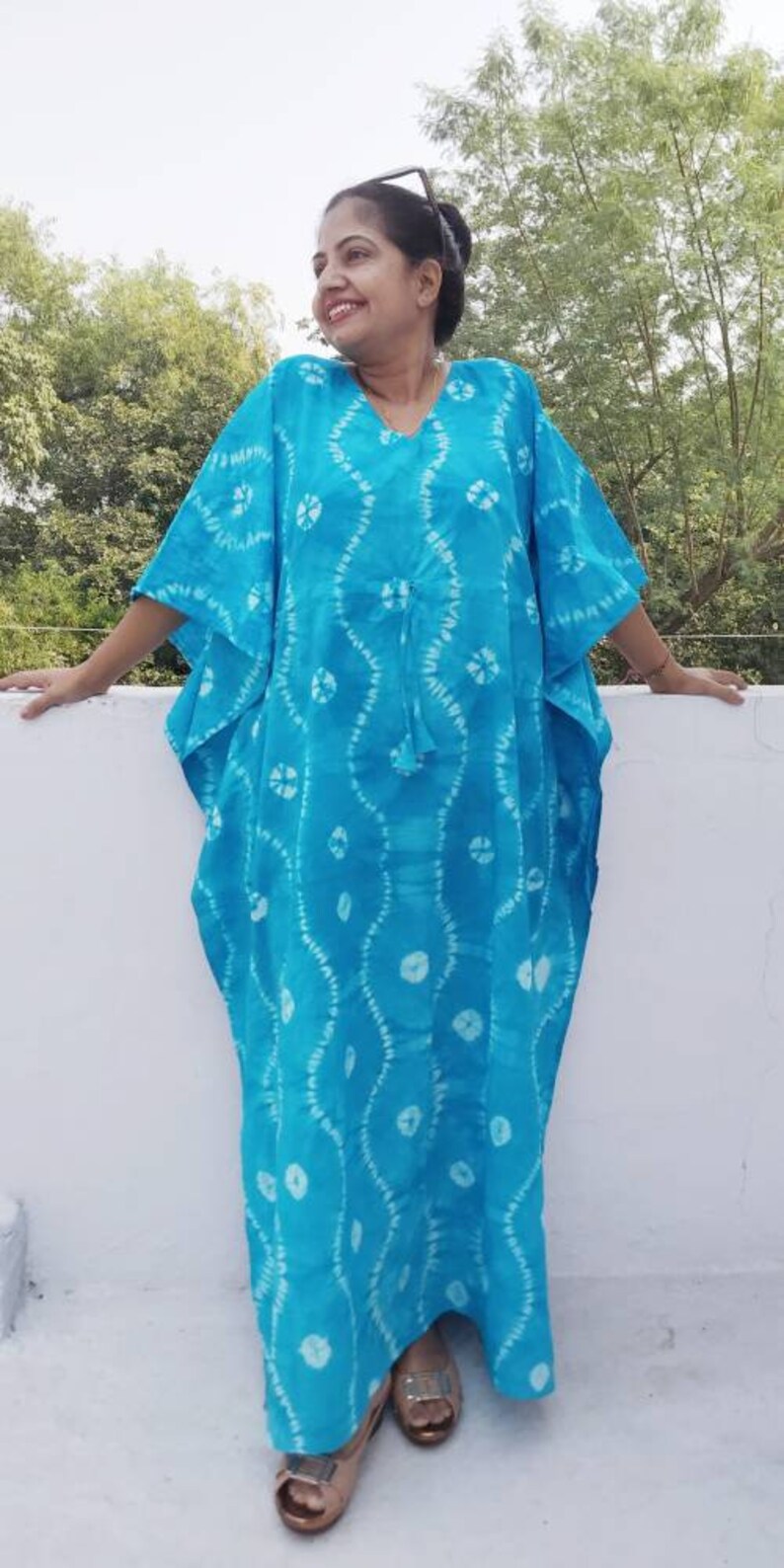cotton kaftans plus size