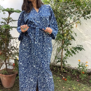 Maternity Hospital Gown, Maternity Robe,  Nursing Gown , Labor and Delivery Gown, Breastfeeding Clothes, Labor Gown, Pregnancy