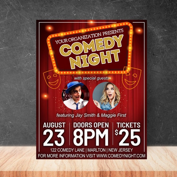 Comedy Night Flyer