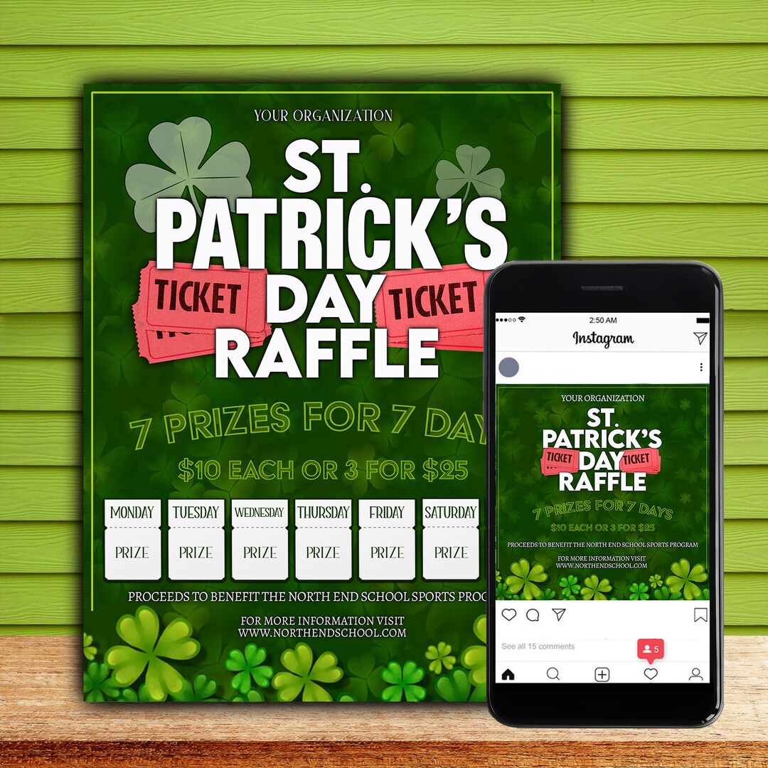 illinois lottery raffle st patricks day