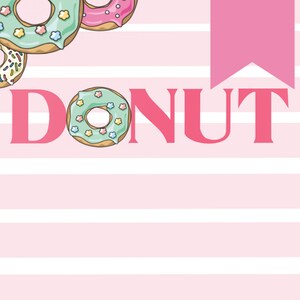 Donut Invitation Template - Party - Editable in Photoshop - Social ...