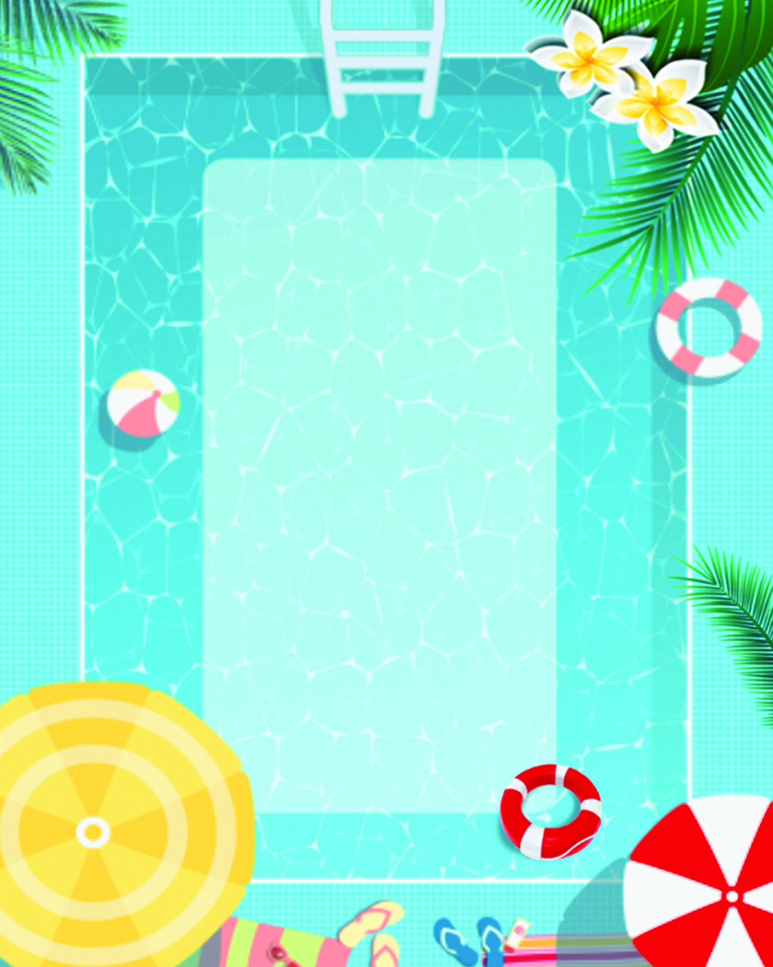 Pool Party Flyer Template Blank Pool Party Flyer Template Blank