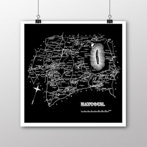 Haycock, Pennsylvania | Vintage Map | Your Hometown | Bucks County Pennsylvania | Custom Gift | Fine Art Paper Print | Giclee Map Print
