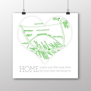 Kintnersville, PA | Vintage Map | Your Hometown | Bucks County Pennsylvania | Custom Gift | Fine Art Paper Print | Giclee Map Print