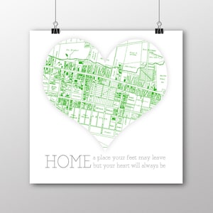 Quakertown, Pennsylvania | Vintage Map | Your Hometown | Bucks County Pennsylvania | Custom Gift | Fine Art Paper Print | Giclee Map Print