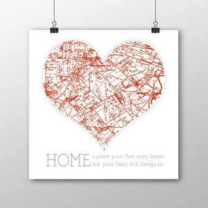 Northampton, Pennsylvania | Vintage Karte | Ihre Heimatstadt | Bucks County Pennsylvania | Benutzerdefinierte Geschenk | Fine Art Papier drucken | Karte der Giclee Print