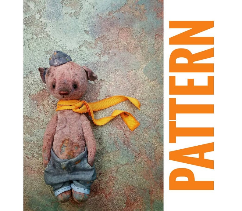 etsy memory bear pattern
