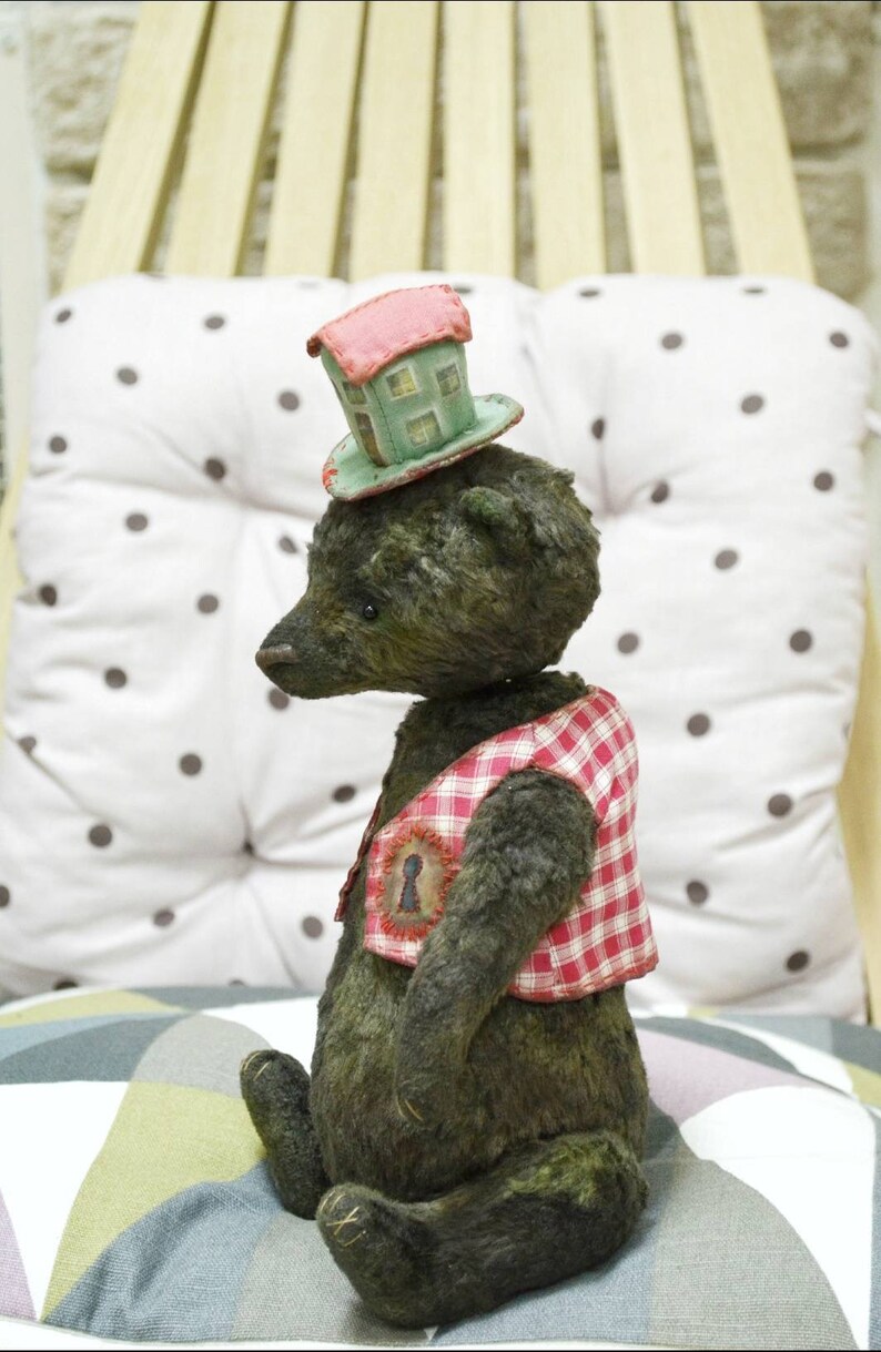 stuffed teddy bear sewing pattern ooak teddybear 3in1 Artist bear pattern Download PDF memory bear memorial teddy bears plush pattern