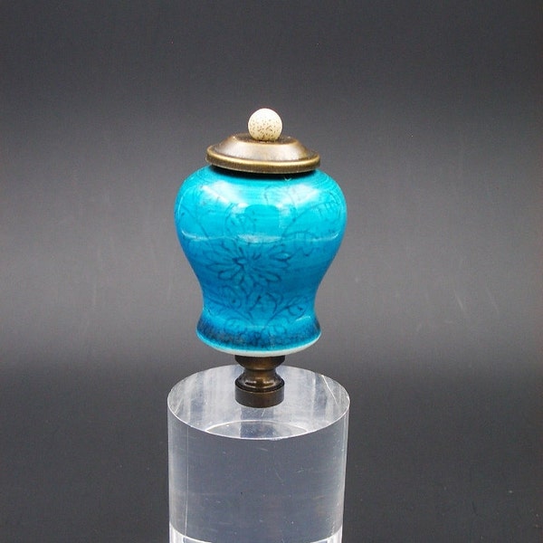 Turquoise Lamp Finials Etsy