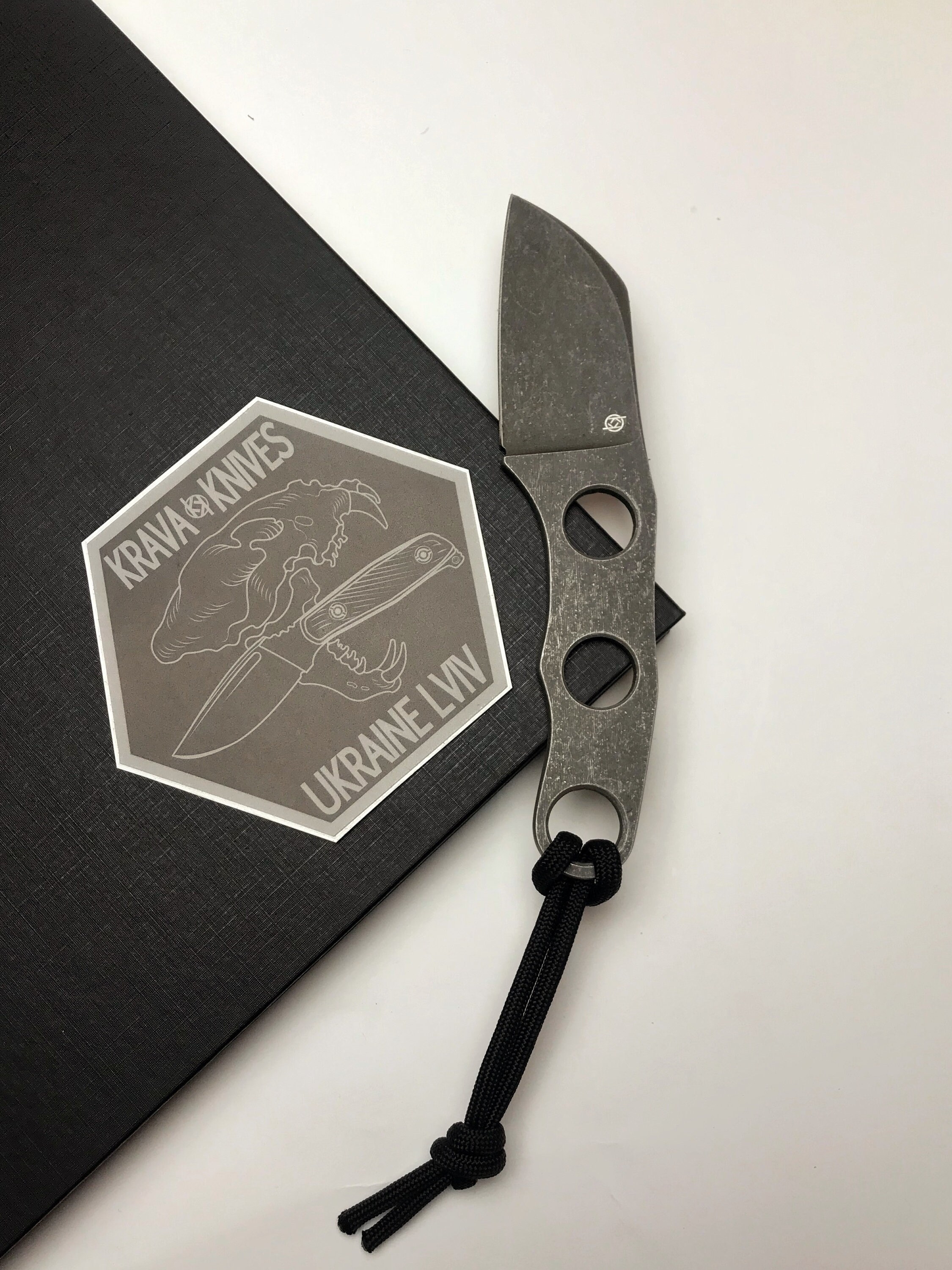 Kazhan Handmade EDC Custom knife Fixed blade Neck knife D2 Etsy