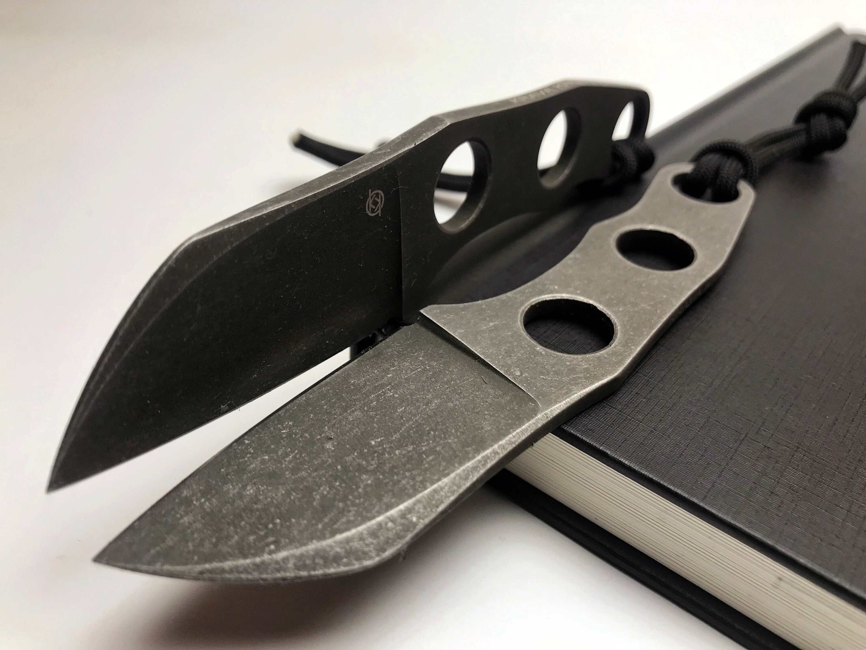 Kazhan Handmade EDC Custom knife Fixed blade Neck knife D2 Etsy