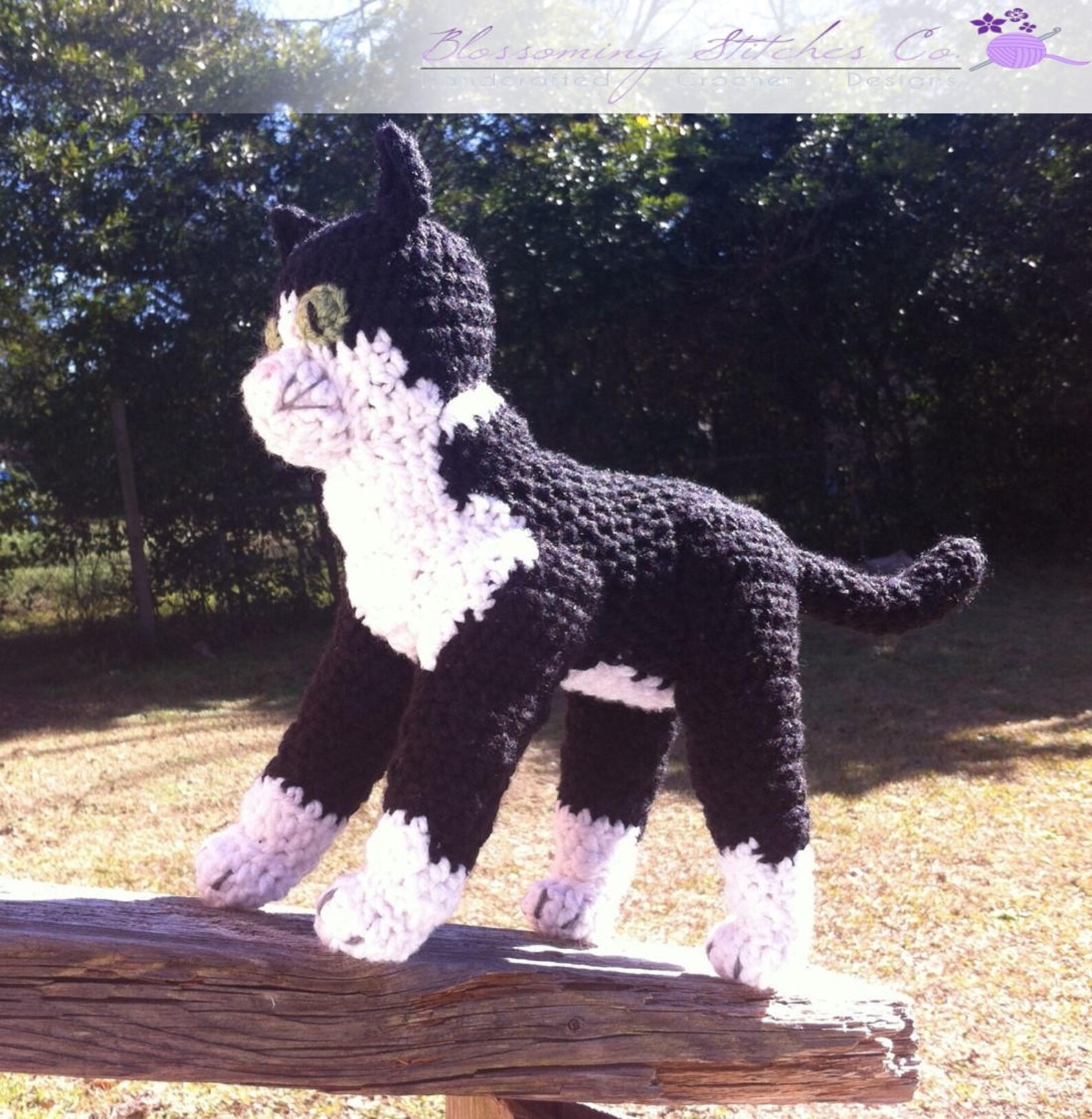 Realistic Crochet Cat Pattern PDF Download Crochet Cat Etsy