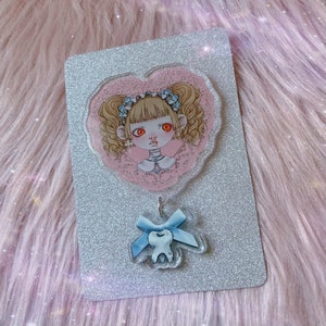 Lolita and teeth Acrylic Pin