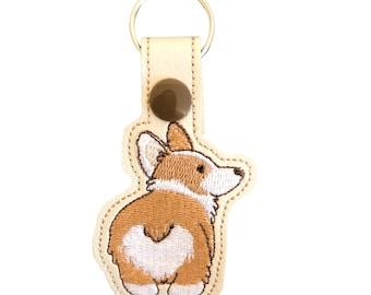 Corgi Butt Key Fob or Key Chain