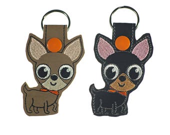 Chihuahua Key Fob / Key Chain