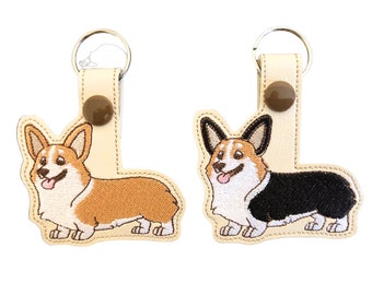 Corgi Key Fob - Multiple Colors