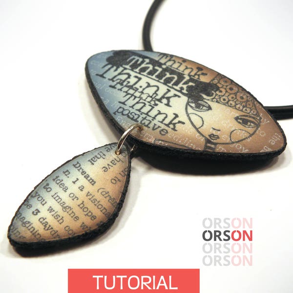 Orsons Any Dream Will Do - Stamping fun in polymer clay Original tutorial e-book