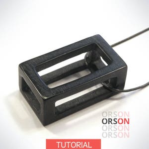 Orson's Cuboids in polymer clay Original tutorial e-book in English and Italian