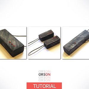 Orson's Original Hollow Boxes in Polymer Clay Original tutorial e-book in English ONLY