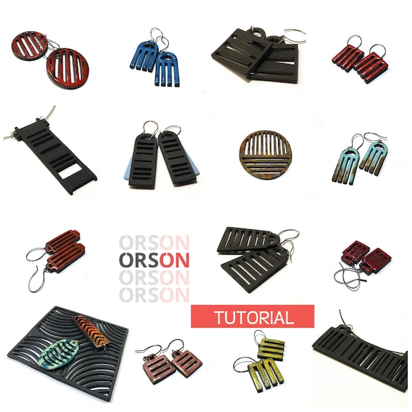 Orson's Orginals Learn your lines Polymer clay tutorial in English ONLY
