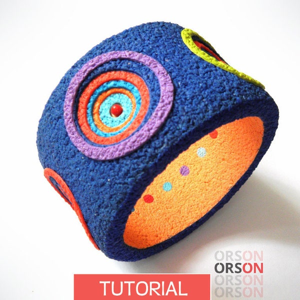 Orsons Target practice in polymer clay Original tutorial e-book