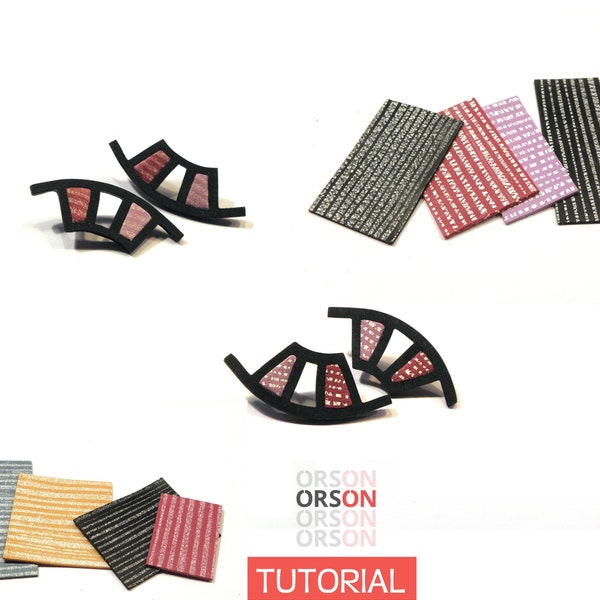 Orsons Original B'elanna earrings tutorial e-book - ENGLISH only