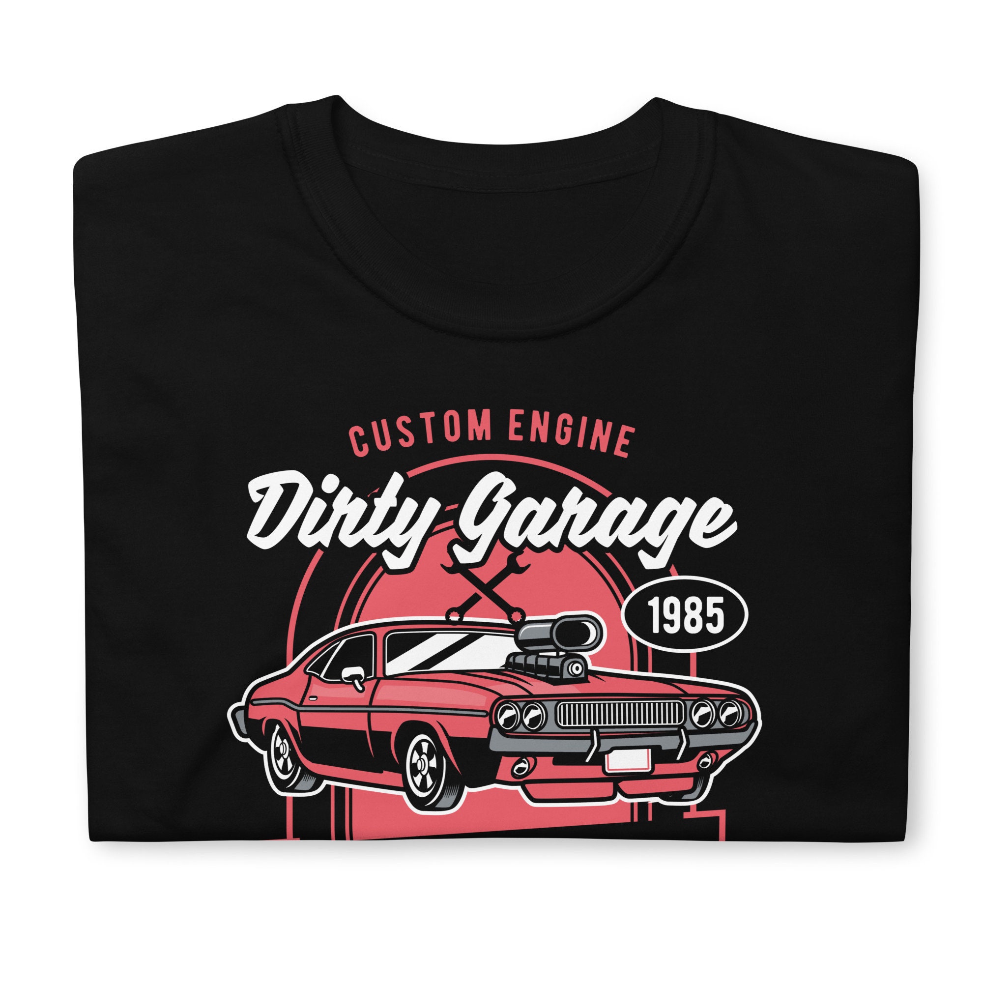 ★orogee★ Vintage Old Car TShirtBlack O22TS01BK Vintage Car Shirt, Vintage Car T Shirts, Vintage Race Car