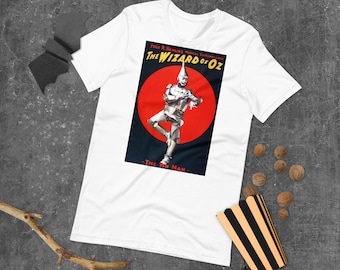 The Tin Man T-Shirt: Wizard of Oz Musical, Unisex Short-Sleeve