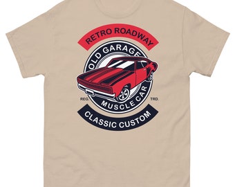 Vintage Graphic Hot Rod Shirt: Classic Muscle Car Tee