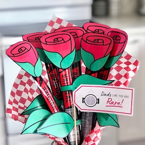 DIY Meat Bouquet / Jerky Flowers / Jerky Bouquet / Meat Flowers / Beef Jerky Bouquet / Fathers Day Bouquet / Gift Card Bouquet / FB21