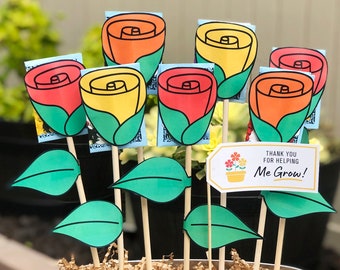 Ramo de jardinería DIY: Ramo de chocolate / Ramo de tarjetas de regalo / Regalo de San Valentín / Regalo para profesores / Ramo de carne / Ramo de dulces (Descargar PDF)
