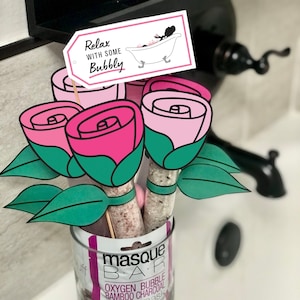 DIY Spa Bouquet / Mothers Day Gift / Gift For Her / Gift for Him / Spa Gift / Bath Salt Gift Bouquet / Gift For Mom / Bath Salt Gift / FB21
