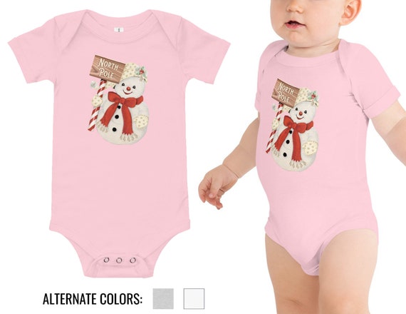 Onesie: Snowman / Christmas Onesie / Holiday Onesie / Snowman Onesie / Baby Christmas Gift / Christmas Baby Shower Gift / Baby Gift / BC22 Il_570xn